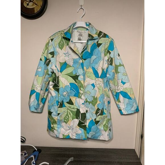 Stretch Uniform Woman John Paul Richard Button Up Top - USED - Picture 1 of 5